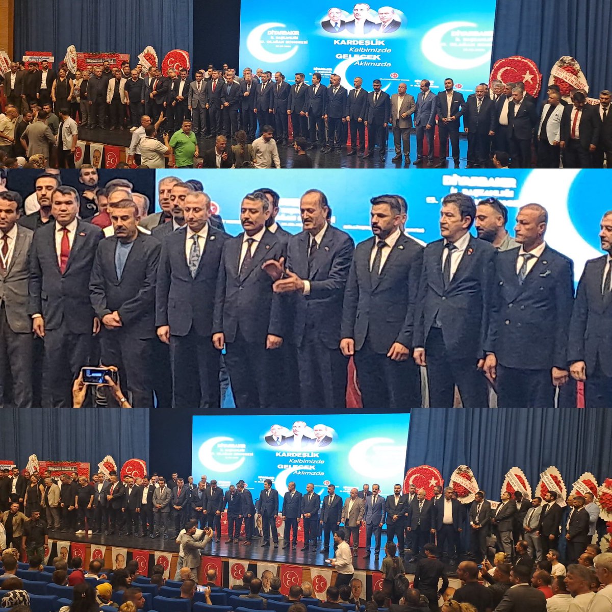 TmrOsmanagaoglu's tweet photo. MYK Üyemiz Turan Şahin ve dava arkadaşlarımızla birlikte MHP Diyarbakır İl Kongremizi gerçekleştirdik. 

Liderimiz Sn. Devlet Bahçeli ‘nin selamını başının tacı yapan Diyarbakırlı hemşerilerimizi selamlıyor, İl Başkanımız Hasan Özcoşkun ve Yönetimine muvaffakiyetler diliyorum. https://t.co/wRbrZohpt1