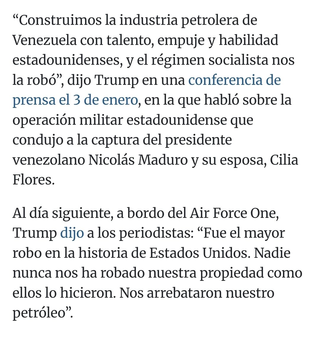 infocracia's tweet photo. Gracias al trabajo de colegas que hacen verificación he podido encontrar esta cita textual del presidente Trump. Fue el 3 de enero, pero ayuda mucho a entender lo que se anunció este 28 de agosto. https://t.co/pLpeFGjug5