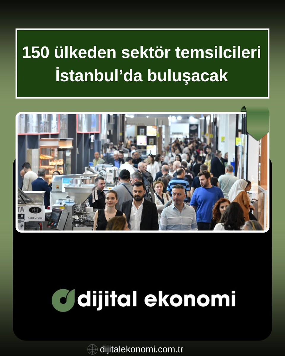 Dkonomicom's tweet photo. Messe Stuttgart Turkey Fuarcılık tarafından iki yılda bir düzenlenen IBAKTECH; unlu mamuller, ekmek-pasta, çikolata, şekerleme ve dondurma üreticilerinden HORECA profesyonellerine, makine ve…

Haberin devamı için👇
https://t.co/IRdBBDy9rK
.
.
#DijitalEkonomi  #ekonomi #��baktech https://t.co/7eMiEQFDX9