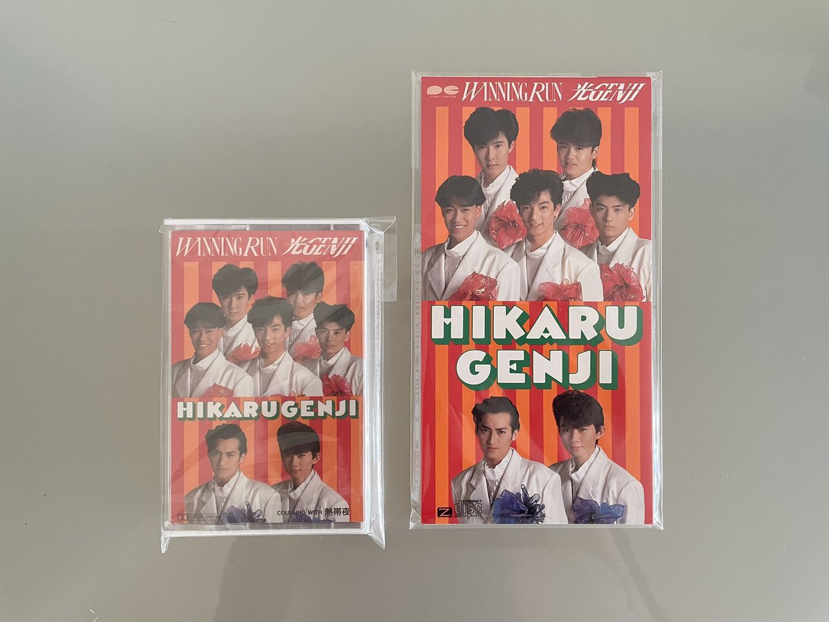 hanimage58's tweet photo. 1991年8月30日に光GENJIの「WINNING RUN」が発売されて35周年。作詞：森浩美さん、作曲：馬飼野康二さんによる作品です。スーパーアイドルらしく、夢に向かって走り抜けるポジティブで元気が出る作品です。C/W「熱帯夜」もファンの中で人気の高い名曲でございます。
#光GENJI
#WINNINGRUN https://t.co/88UZkGCLRu