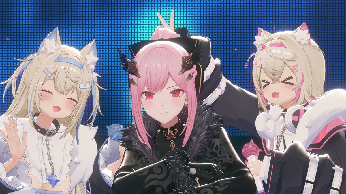 moricalliope's tweet photo. What a show!!
The love these 2 have for Hololive is something to behold. I can’t imagine Holo without them!! I know they certainly made a difference in my own life and view of what it means to protect smiles. I hope we can chase our dreams side by side for a long time!

#FWMC3rd https://t.co/4FpQODU3HW