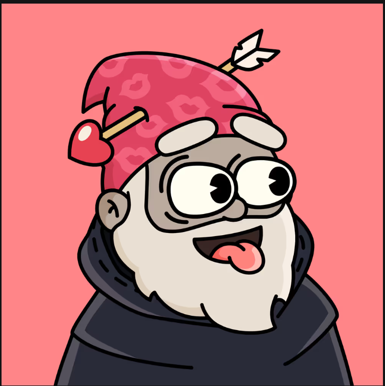 MetaM00's tweet photo. I just realized, there's only 33 cloaked gnomes
in the @frankythefrog #nibbles collection &
I have one of them! 🍄😵💫🤘 https://t.co/JsCe3Otpj7