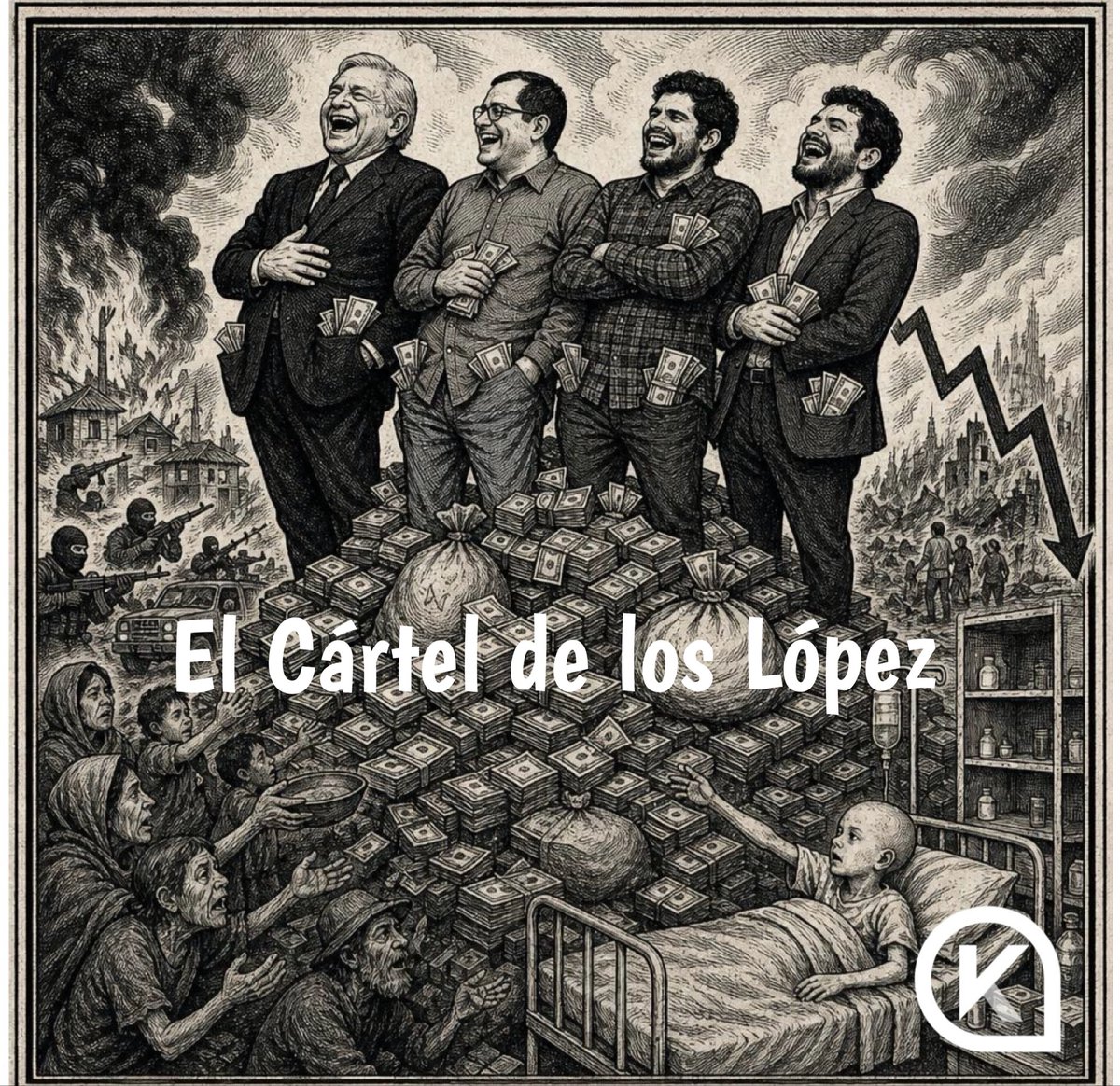 MaxKaiser75's tweet photo. ¿No estás HASTA LA MADRE de que esta pandilla criminal se burle de todo México? https://t.co/wP4jtXDG1C