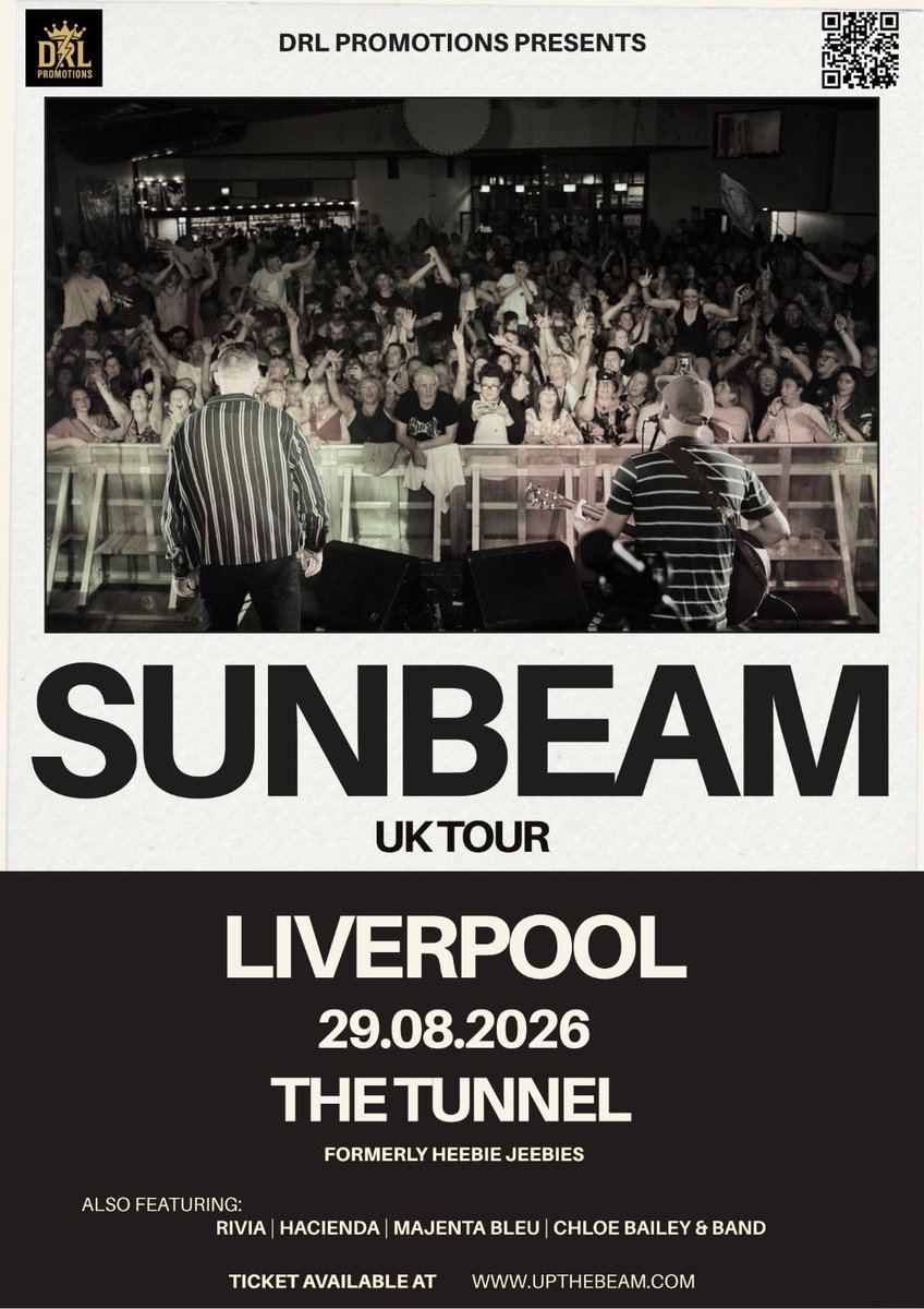 Sunbeam_Band's tweet photo. DAY 1 OF THE TOUR! 

LIVERPOOL LETS HAVE YA! https://t.co/07RVrShnHW