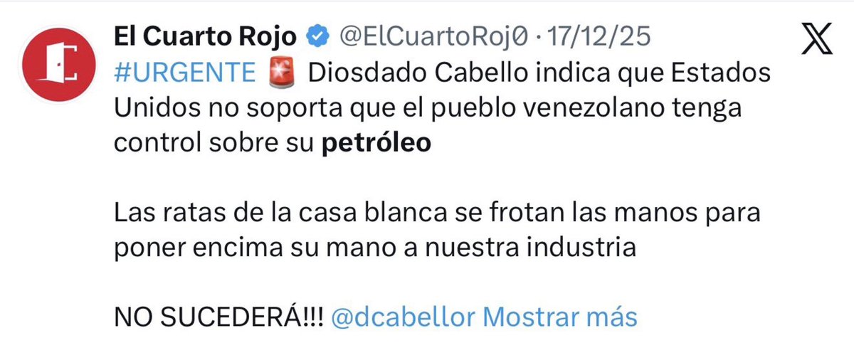 Juanegron's tweet photo. 🚨 | Minuto de silencio por el chavismo originario, que se tragó sus palabras después de pasar 27 años diciendo que jamás le entregarían el país a EE. UU.

🤣😂 https://t.co/IH0oExTnGF