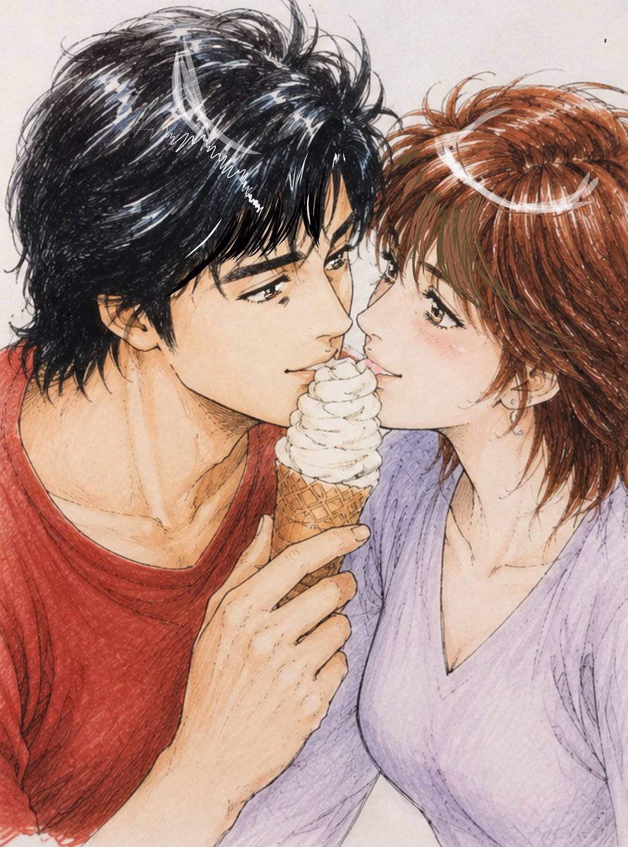 siontama's tweet photo. 小説と挿絵、5段漫画にしました。 https://t.co/itJsQIJHAG