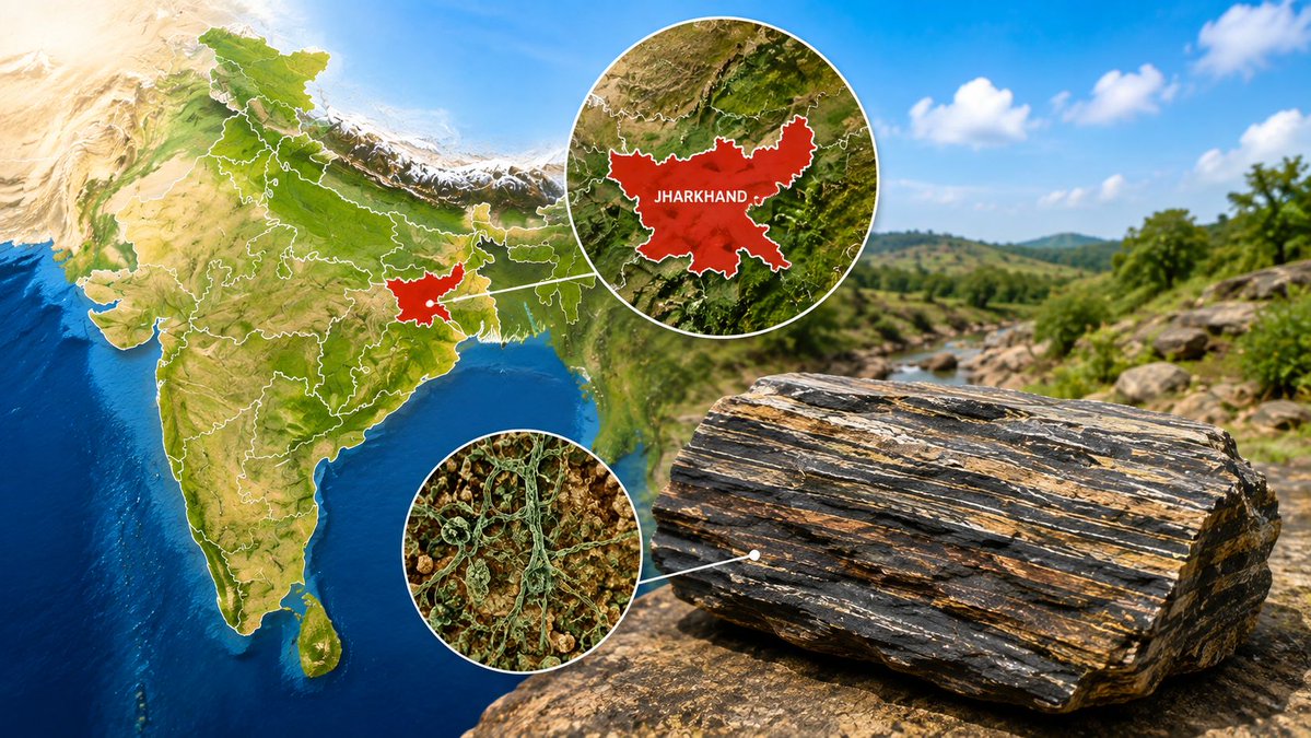 IndianTechGuide's tweet photo. 🚨 Scientists in India have discovered a 3.5-billion-year-old rock in Jharkhand’s Singhbhum Craton that may contain evidence of some of the earliest microbial life on Earth.

The oldest evidence of life on Earth has been discovered in India. https://t.co/3NjSLrZGT1