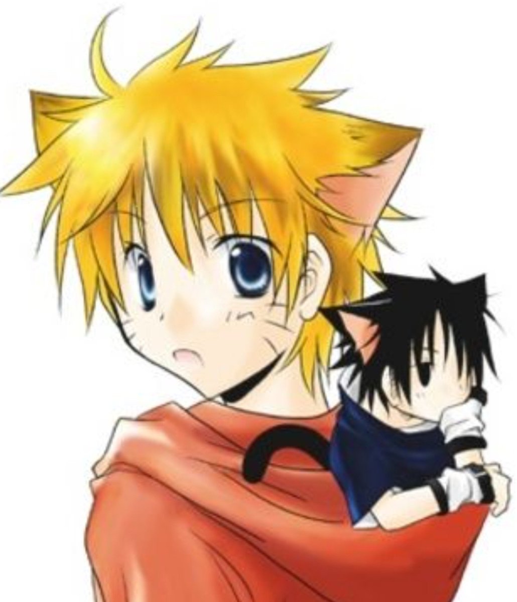 cultofsasuke's tweet photo. i love that early 2000s moe narusasu art https://t.co/BeH8VJoZKE