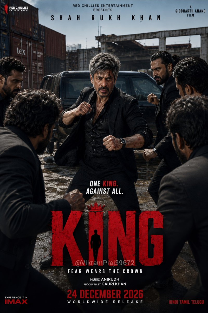 VikramPraj39672's tweet photo. KING UPDATE !

2nd November is ON! 🔥

But the recent viral reports claiming that the #KING poster will drop on 2nd November — featuring a gun — are completely FAKE no Poster ❌

Stay tuned next update Coming Soon... ⏳️ https://t.co/ZGYEAyJ1KZ