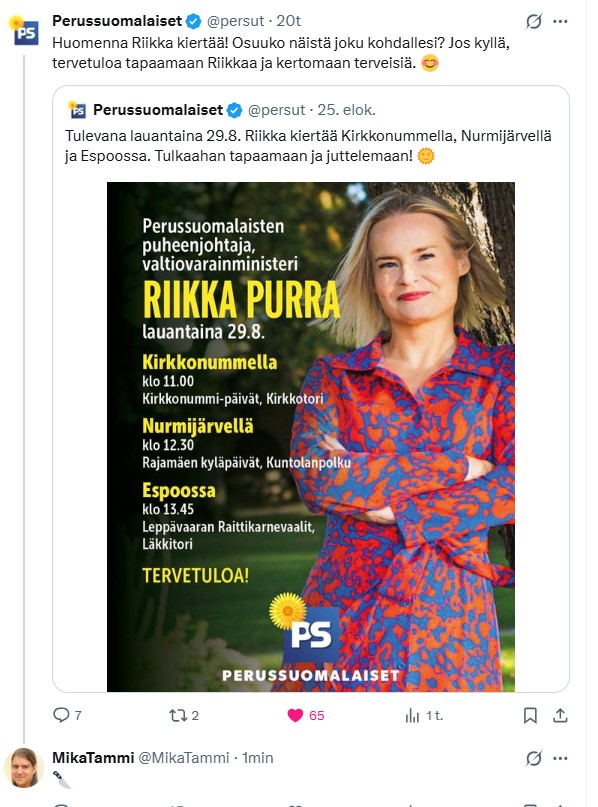 akiseiska's tweet photo. @OutiMara Akiseiska X:ssä: "@MattiHameenaho Nyt on kyllä elävä esimerkki kannabiksen "vaarattomuudesta"! Vasemmistolainen pridevegaani pössyttelijä uhkailee ministeriä puukkoiskulla ja pommeilla! @minjakoskela pitäisikö puolueen sisällä asialle tehdä jotain? https://t.co/u5VcPZBdmV" / X
