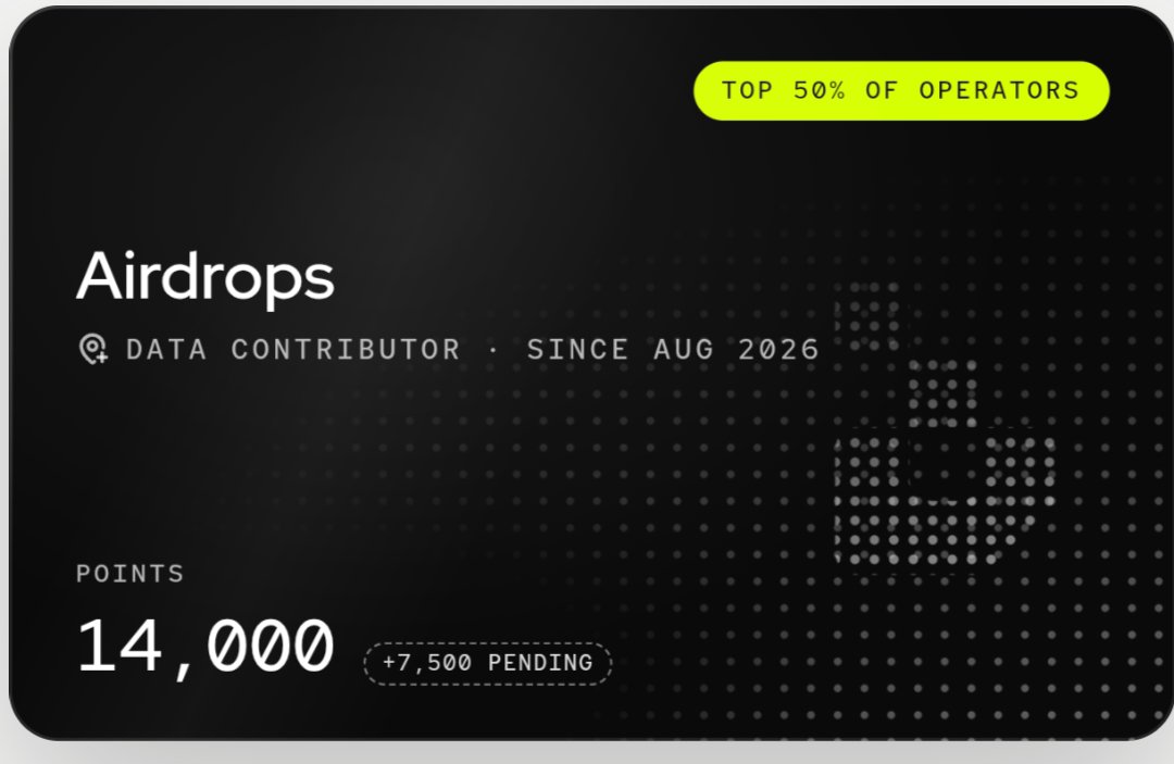 airdropsignels's tweet photo. 🚨 Claim 24,000 FREE Points = $24K Eligible Volume! Verified ✅
Only 2 days left 👀
 Signup with email ✉️
🔗 https://t.co/mN1aBJgkNw

@Interstice_Dig is building a cross-chain swap platform for Canton Network + Ethereum and has launched its Points system before the swap goes live.

🔥 1 Point = $1 eligible volume
💰 24K+ Points = $24K+ eligible volume

You can currently claim 24K+ points by signing up and completing simple tasks.

• Sign up with email
• Select Swap / Map / Lend
• Create username + verify OTP
• Complete social tasks
• Choose your role
• Finish verification tasks for extra points

The project is followed by a16z & Dragonfly, making it an interesting one to keep on your radar.

⏰ Claim before September 1!

#GXT $GXT #Airdropsignels #Airdrop #X