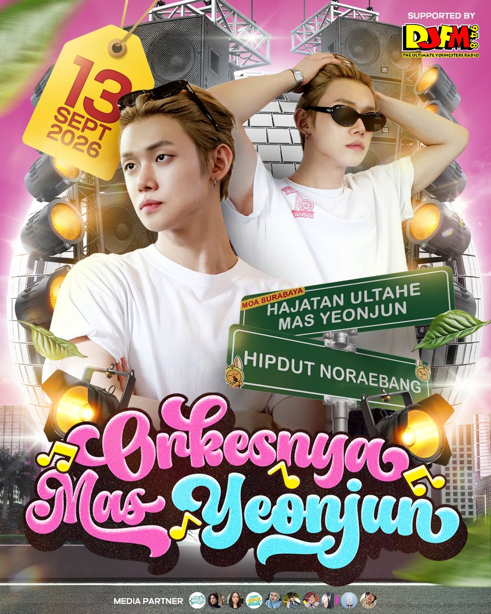 moa_surabaya's tweet photo. 🎤 ORKESNYA MAS YEONJUN 🎶

NORAEBANG? GAS!
JOGET HIPDUT? GAS!
NORAEBANG SAMBIL HIPDUT? 
GAS LAH REK!!

#OrkesnyaMasYeonjun #HajatanAkbarMasYeonjun
#SugengAmbalWarsaMasYeonjun
#MOASURABAYADUWEGAWE https://t.co/zrsSKfWEcx