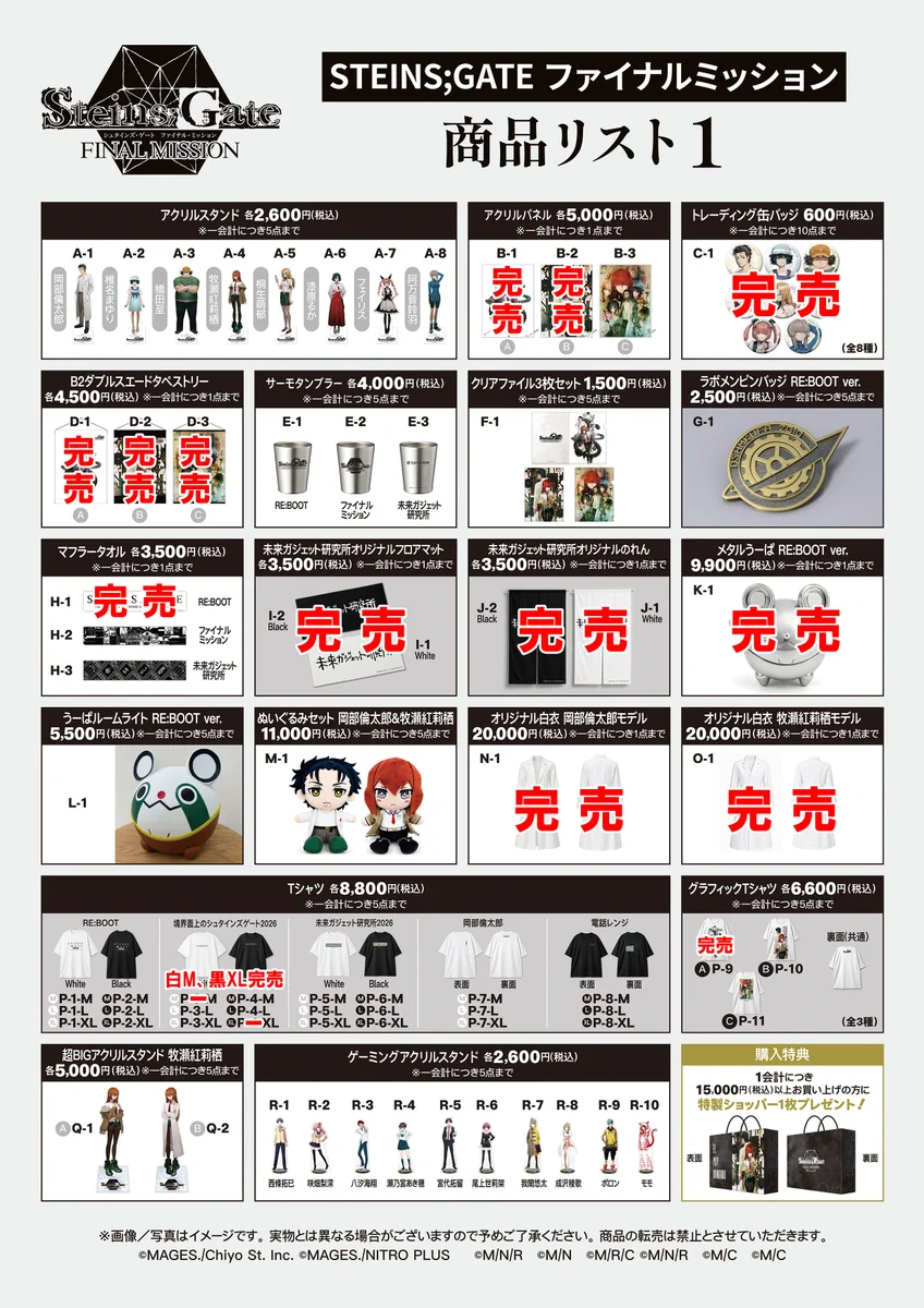科学アドベンチャーシリーズ公式│「STEINS;GATE RE:BOOT」好評発売中