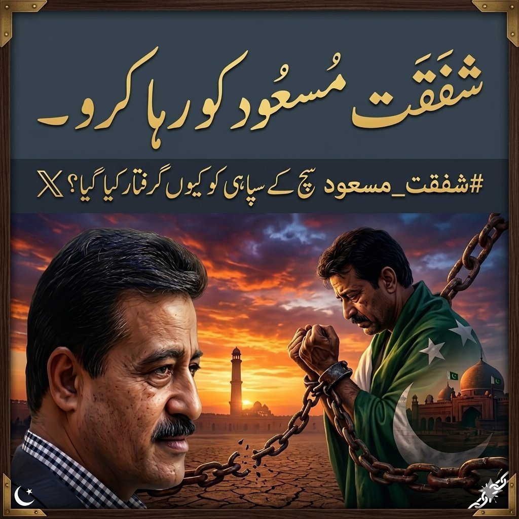 Ikzoneworlds71's tweet photo. #شفقت_مسعود_کو_رہا_کرو 
ایک بندہ رہ گیا تھا خان کے بعد حق اور سچ کا ساتھ دینے والا رات اس کو بھی اٹھا لیا گیا۔
اگر اب بھی آپ کچھ نہیں کرتے تو یوں نا سمجھیں کہ اگلی باری آپکی آئے گی بلکہ یوں سمجھیں کہ کہ آپ کے لیئے بھی وہ آرہے ہیں راستے میں ہیں
#محبت_مافیا 
@TeamYoungstr https://t.co/STW5ZkcGwv