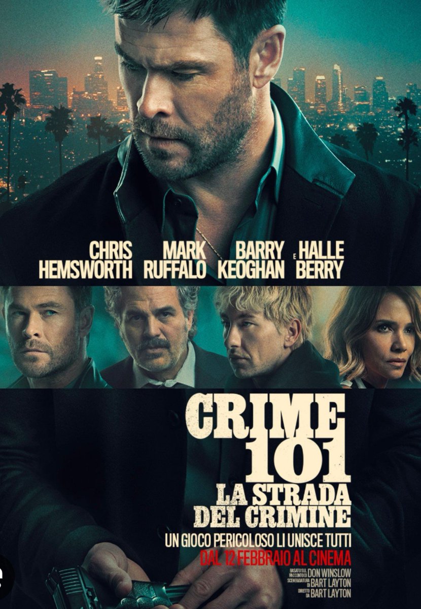 emrato's tweet photo. Se volete vedere un bel film: Crime 101 su Prime https://t.co/kgDbR7iLFe