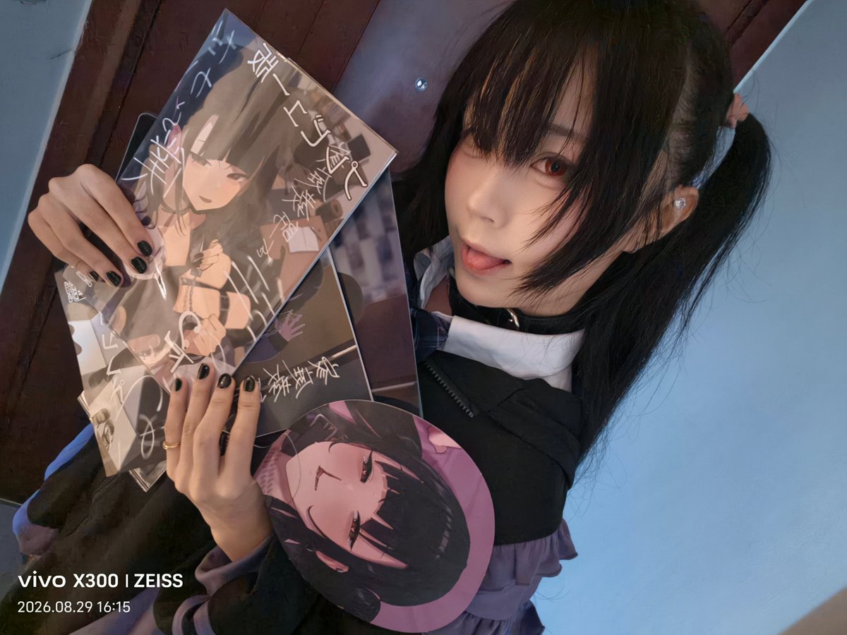 suye958174's tweet photo. 超级超级喜欢这部作品！(^^)
人生中最喜欢的本子
所以很努力的出了cos来模仿
希望大家多多支持原作者(♡
#だから僕は家庭教師をやめた
#きんだつ https://t.co/Iy6Qb75ymS