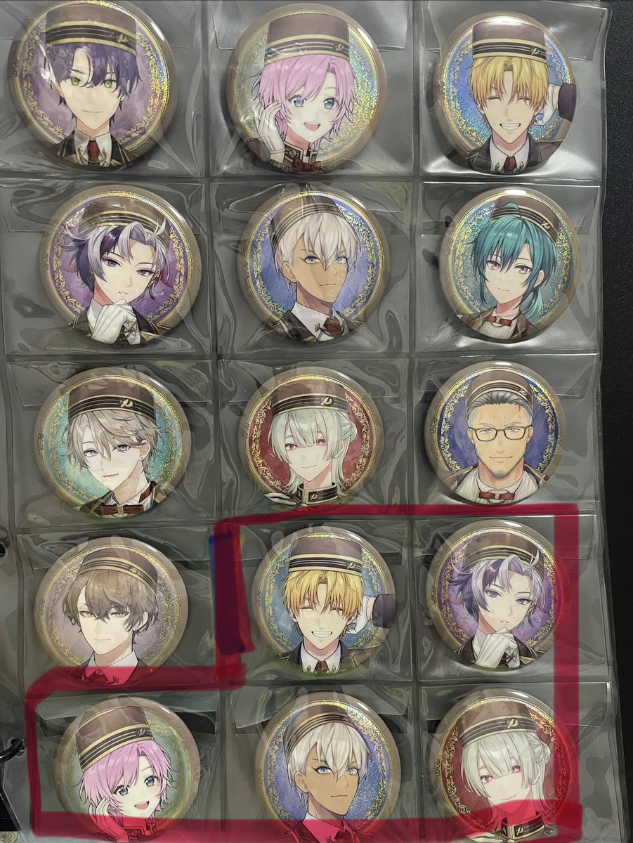 ktamnoskusama's tweet photo. 【交換】にじさんじビスケット
【譲】画像1枚目赤枠内お1人のみ
【求】画像２枚目赤枠
郵送(送料は当方負担) or 都内手渡し
※当方40代女性会社員兼主婦
※常識が通じる方のみご返信させて頂きます。
※その他DMで応相談
よろしくお願いします。 https://t.co/NWAUOhfW65