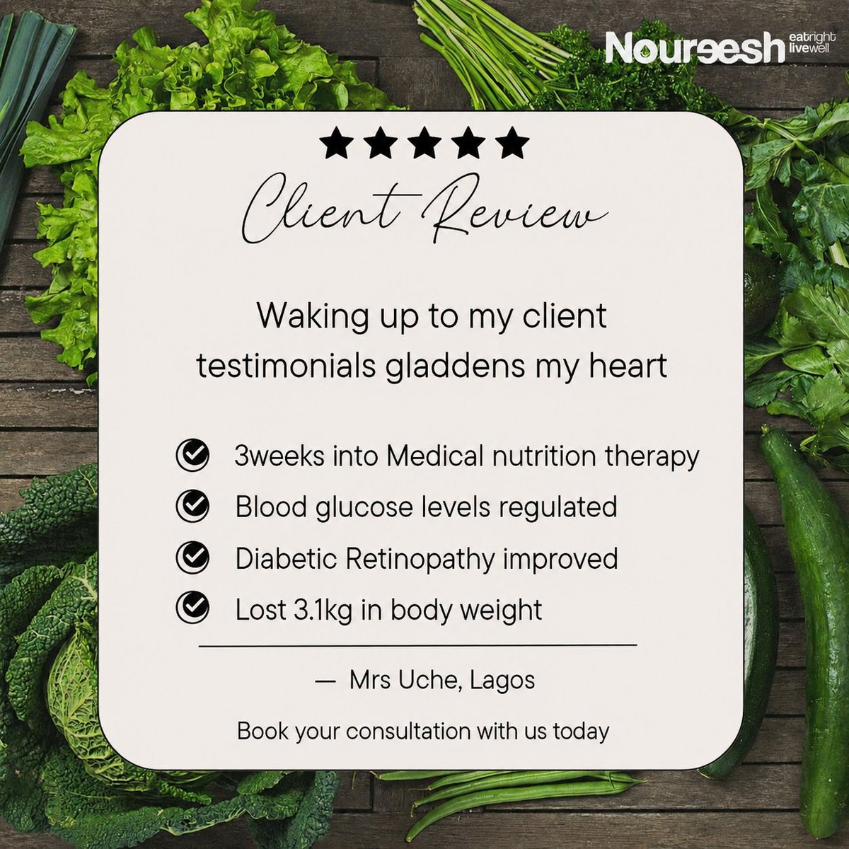 Noureesh's tweet photo. Real progress starts with the right support.🤍💚
Everyone’s journey is different—and the right nutrition plan should be personalised to you.
Ready to take the next step with your health?
📩 Send a DM to book your consultation with our Dietitian.
#highlight https://t.co/A1V9EsKgdQ