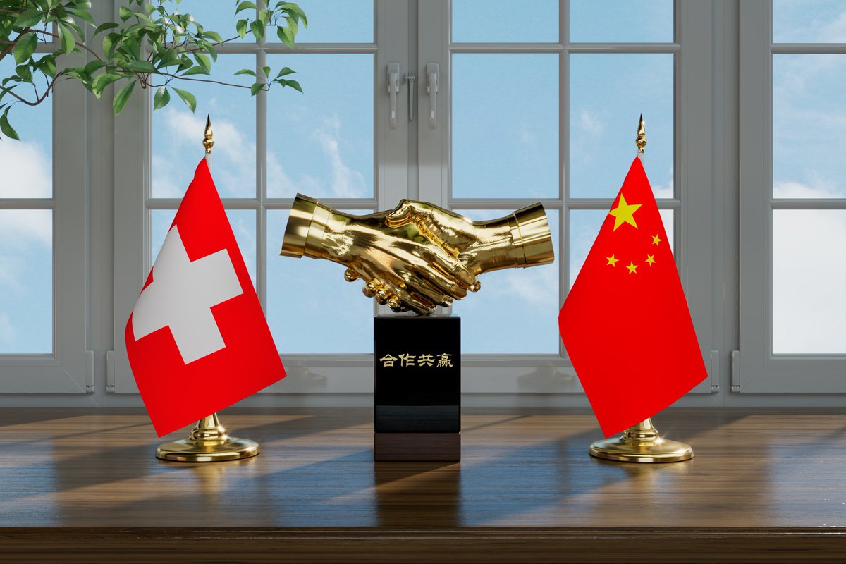 ChinaEmbinCH's tweet photo. #China and #Switzerland concluded negotiations on the enhancement of their #FreeTradeAgreement recently. Just as some governments around the world are discussing how to mitigate risks and shield domestic industries, the two countries have chosen a different path: further lower trade barriers, expand market access and make a clear case for openness, cooperation and free trade. This choice is worth pausing over.
https://t.co/t7wabhRfce…