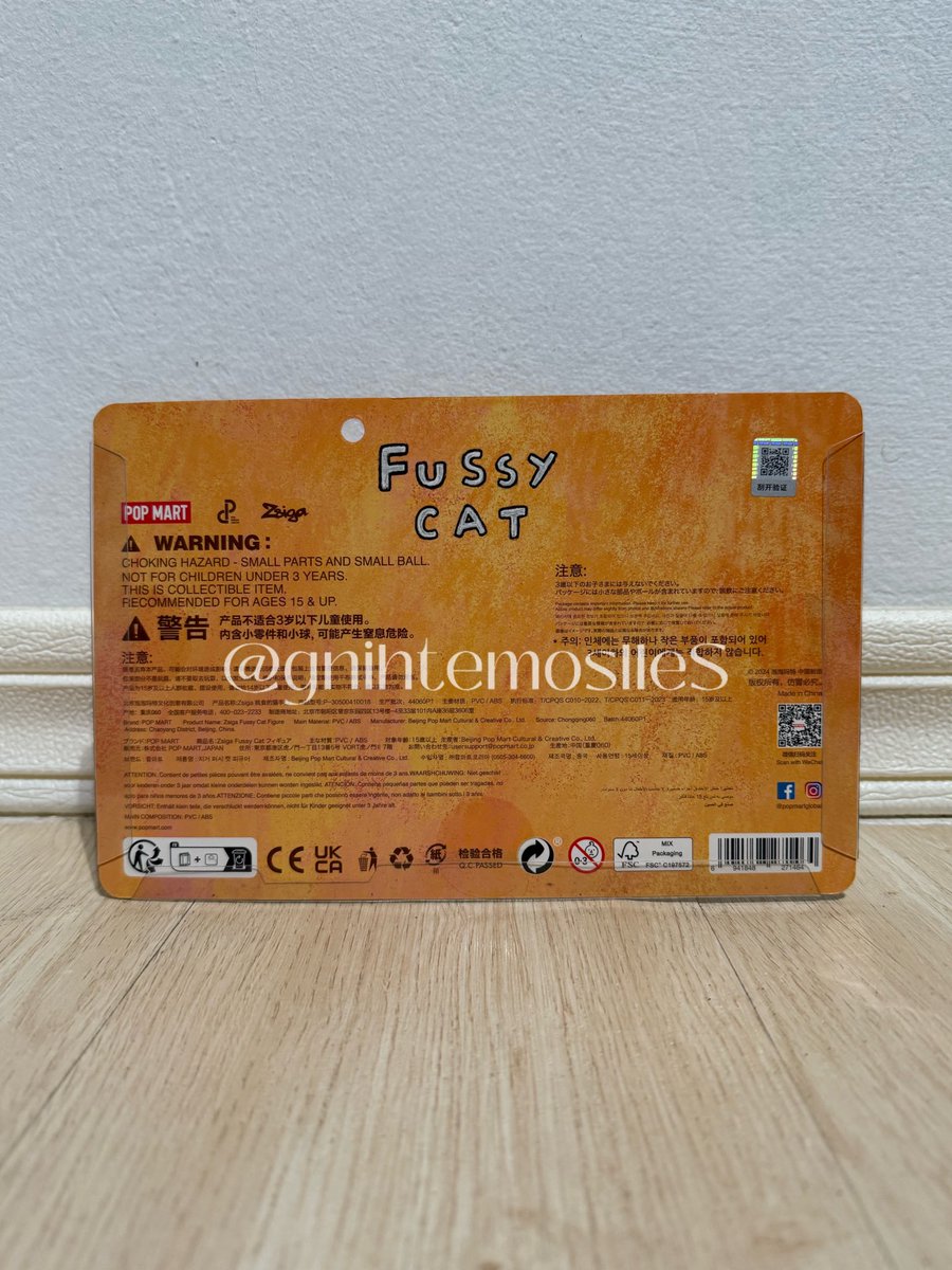 gnihtemoslleS's tweet photo. พร้อมส่ง✨(ยังไม่เคยแกะ)
Zsiga Fussy Cat Figure

ราคา 1050 (รวมส่ง)
สนใจสั่งซื้อ dm เท่านั้น 

#zsiga #ตลาดนัดzsiga #ตลาดนัดpopmart #ตลาดนัดarttoy #กล่องสุ่มpopmart #POPMART #arttoy https://t.co/tuGPAEKi8s