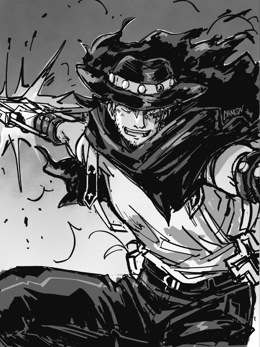 chardu_'s tweet photo. Livio I drew awhile back #trigun https://t.co/l7e8l3Vtea