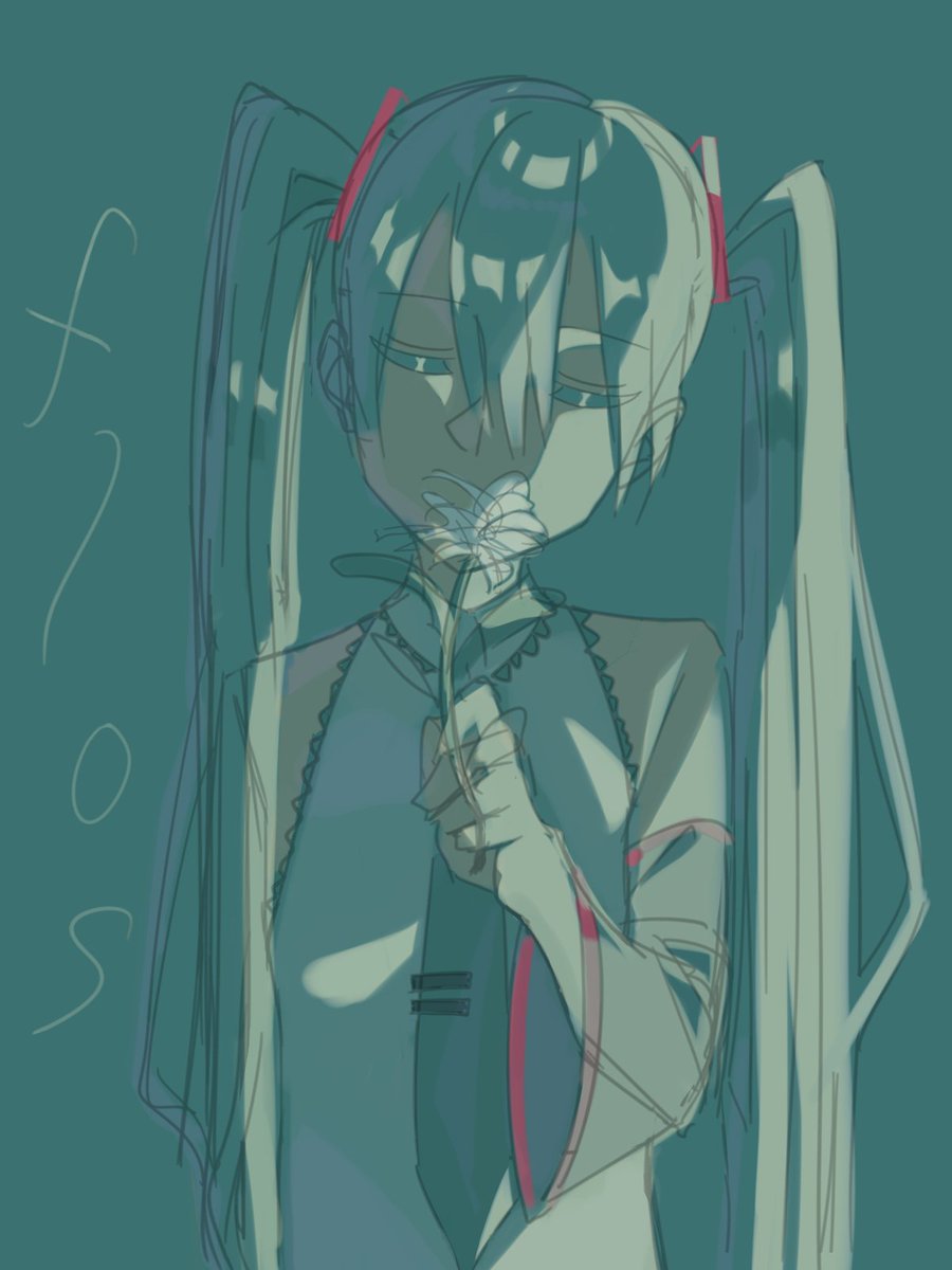 temikerurero's tweet photo. むかしのらくがきが出てきたので加筆　元絵 https://t.co/VMb414qlK3