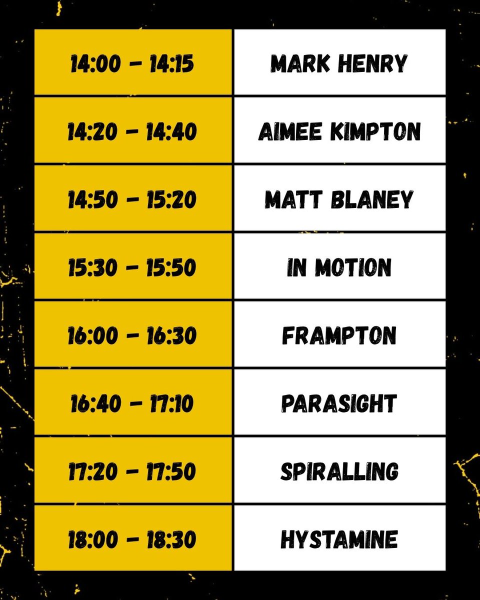 YasMFoundation's tweet photo. Our Yasfest lineup is absolutely brilliant this year!🔥

Check out each act's social media pages for exclusive discounts on tickets❤️

📅19th September @ The Chapel at The Angel Microbrewery Nottingham - don't miss it!

👉Tickets available at https://t.co/wE3t33h2TM https://t.co/1cuqXiDxF8