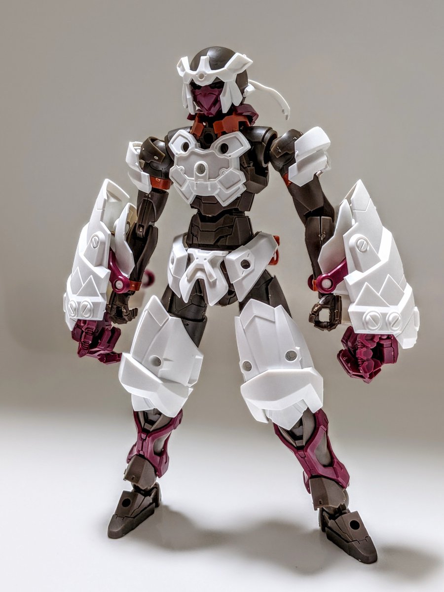 Neo_CCat0513's tweet photo. 鉄禍の武闘家を組みました。
新商品が当時に手に入ったのは久しぶりです。和装っぽいし黒系で塗って忍者にしたら良さそう🥷
#30MF https://t.co/ULbEEQnrlJ