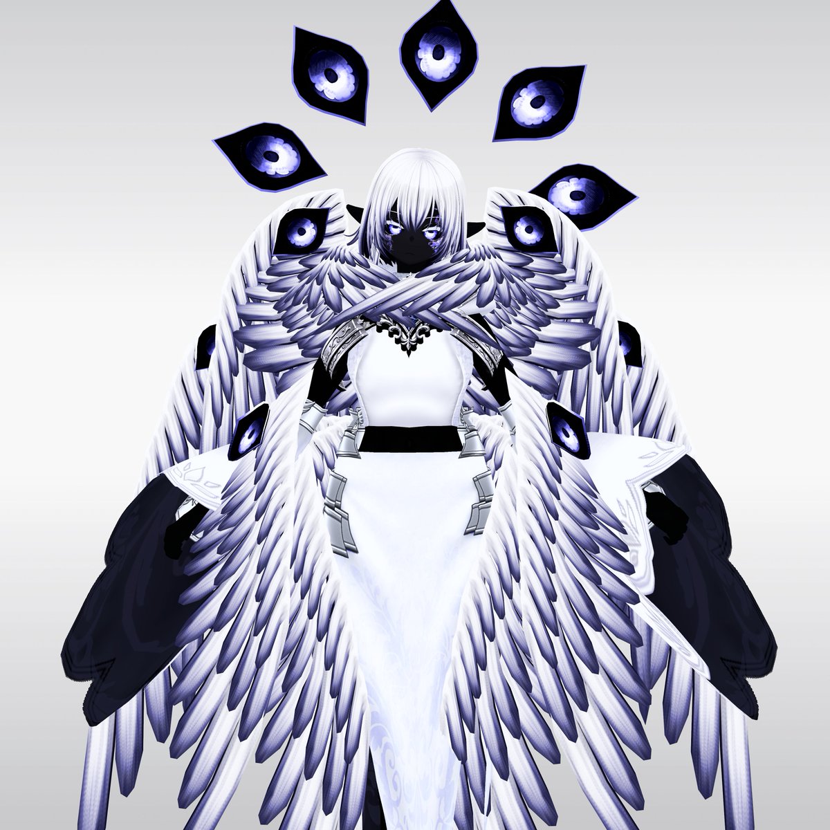 SYUN74551100's tweet photo. 新規造形～
壊れた天使「ロトエル」 をBOOTHにて公開しました  

素体も付いてて、もちふぃった～に対応してるぞ！  

URL：https://t.co/wUp4pUcQvW https://t.co/mrZzkvr2GP