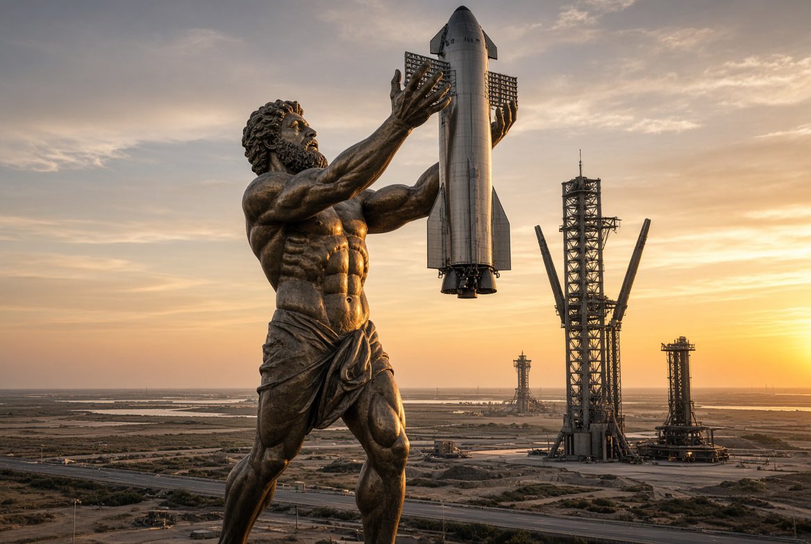 PrometheusFans's tweet photo. @elonmusk @elonmusk could we get the flame replaced with the rocket 🚀 https://t.co/2AvO55b8gP