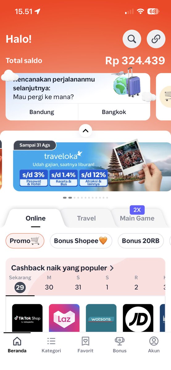 keppoo___'s tweet photo. mayan gasi dpt duit cuma” dari co” aja
YAPP aku udh nyoba dri shopback
GAMPANG BGT CARANYA 
tinggal install apk shopback trus bikin akun, klo mau co tinggal salin tautan ke shopback lanjut co nnti nambah cuannya di akun shopback, bisa di tarik minimal 50k
https://t.co/M69udaBieM https://t.co/YCRcBgD38f