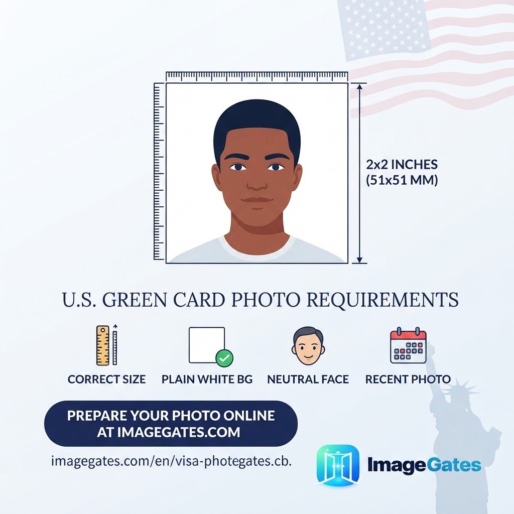 imagegates1's tweet photo. 🇺🇸 Applying for a U.S. Green Card? 📸
Make sure your photo meets the correct size, background, lighting, and positioning requirements before submitting.
👉 https://t.co/76dYlM7uLo
#USGreenCard #Immigration #ImageGates https://t.co/PTjnKKWnXi