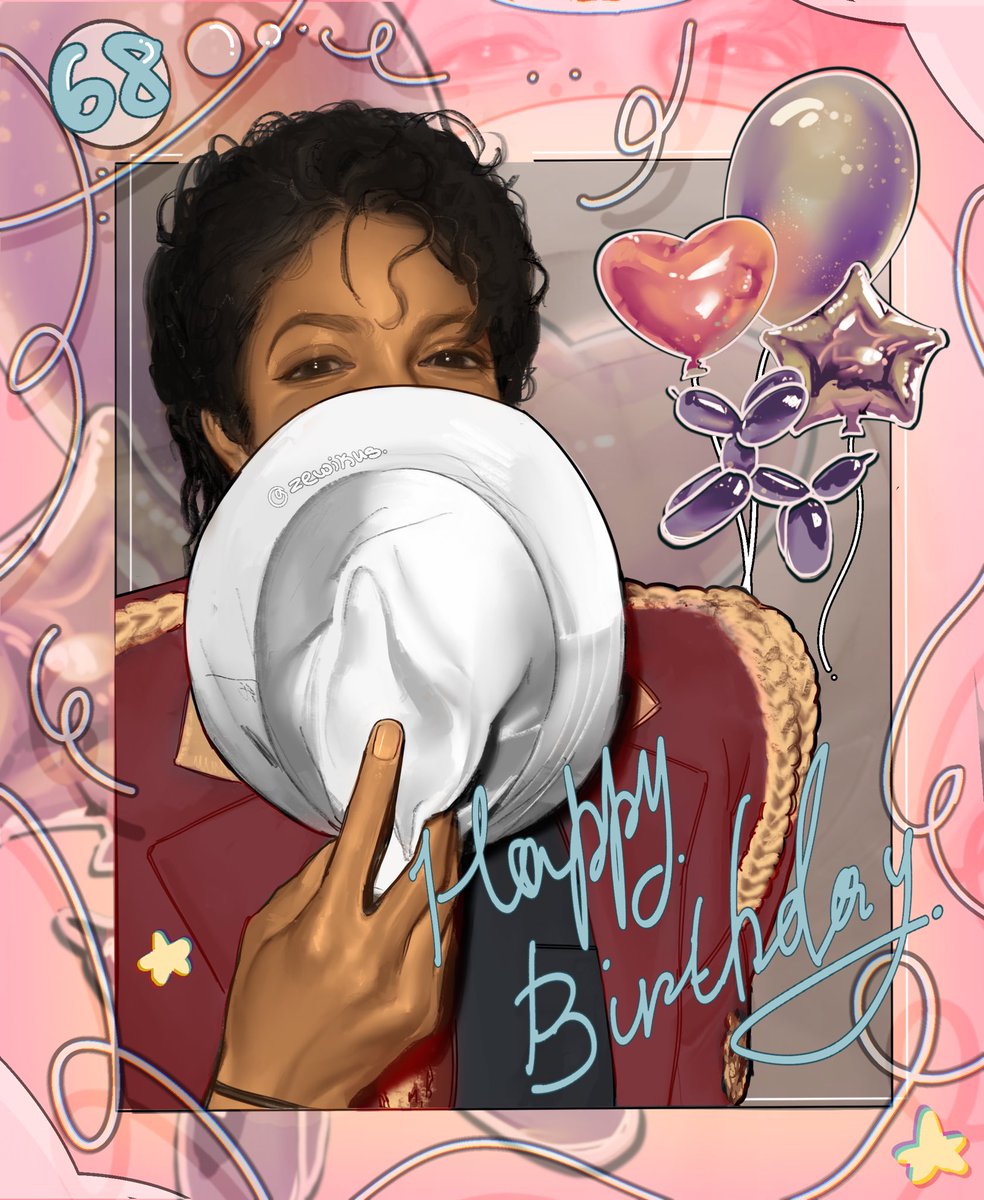 zewikus's tweet photo. happy birthday my applehead !!💝
#mjart #HBDMichaelJackson https://t.co/3T4e3TxqNw