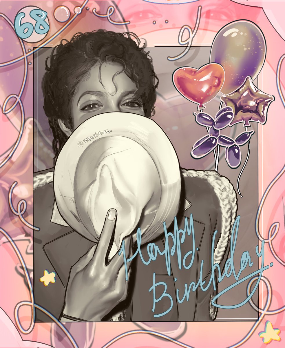 zewikus's tweet photo. happy birthday my applehead !!💝
#mjart #HBDMichaelJackson https://t.co/3T4e3TxqNw