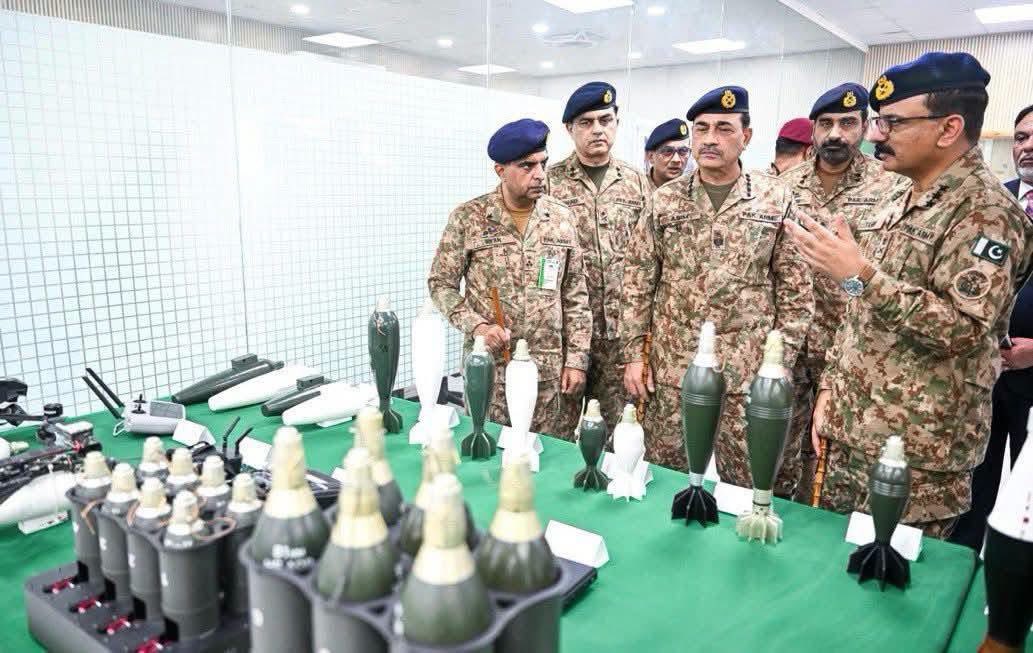 AhsnFrq's tweet photo. 🇵🇰 A Powerful Message from Wah!

Field Marshal Syed Asim Munir’s visit to Pakistan Ordnance Factories (POF) Wah reflects Pakistan’s unwavering commitment to defence self-reliance and modern indigenous production.

With two new industrial plants under installation, alongside continued efforts toward localization, advanced technology and increased production capacity, Pakistan’s defence industry is moving forward with determination.

The stronger our indigenous defence industry, the stronger and more secure Pakistan will be. 🇵🇰

This is not merely production it is the building of national strength, self-reliance and strategic confidence.