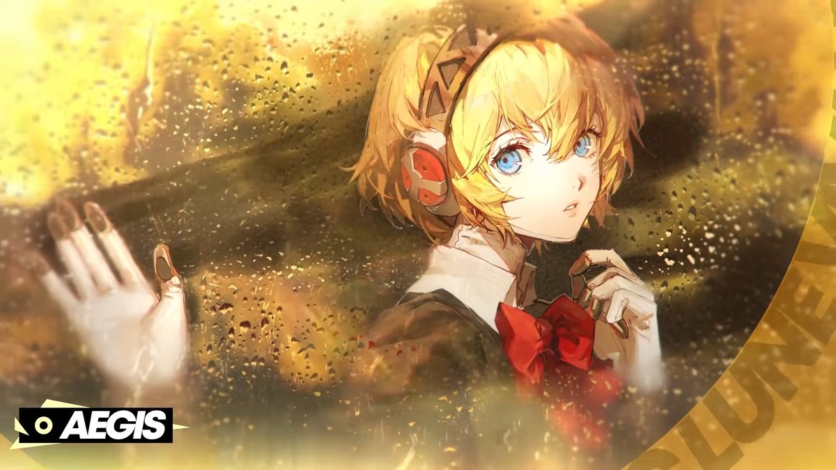p3_aikoto's tweet photo. Makoto and Aigis in the Arknights Collab PV https://t.co/T3OLteH58n