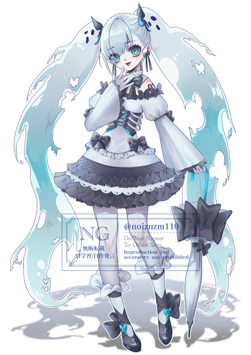 noiznzm110's tweet photo. 🩵創作ゴーストミク👻

#初音ミク https://t.co/IhxYNdW8L7