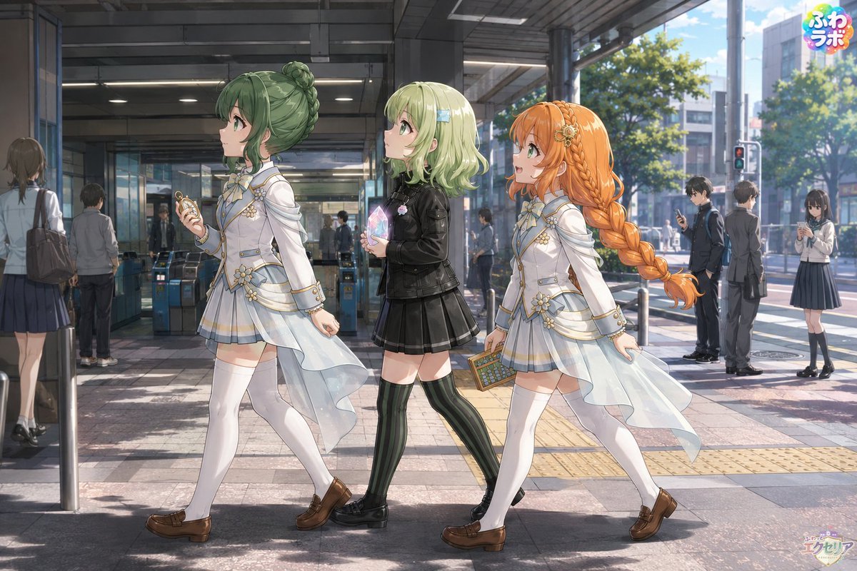 pastelexcel's tweet photo. 🏫ふわっとエクセリア✨
公式イラストコレクション（⚜️168）
キャラクター名、ご存じでしょうかっ笑
#ふわラボ #ふわリア #エクセリア https://t.co/UwGTaIYDje