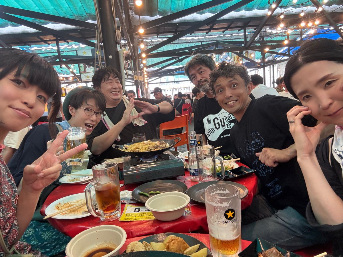denkou1blow's tweet photo. 電光石火一発座プレゼンツ！
納涼会ーーーっ！イン！ビアガーデン！！🍺🍉🍨
ぶっちぎったぜ！！！！！

もっともっと大宴会がしたかったのですが、
時間や人数やキャパの関係で、本日は こちらのメンバー✨

また、たくさんの方々と乾杯🍻がしたいので、みなさま！ぜひ！よろしくお願いします！！ https://t.co/f5jRsRxFrS