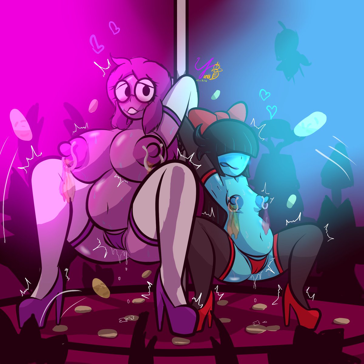 YuriiBeemtyo's tweet photo. Grown up Aqua compilation

#rule34 #deltarune #aqua https://t.co/kBxvcANbcb