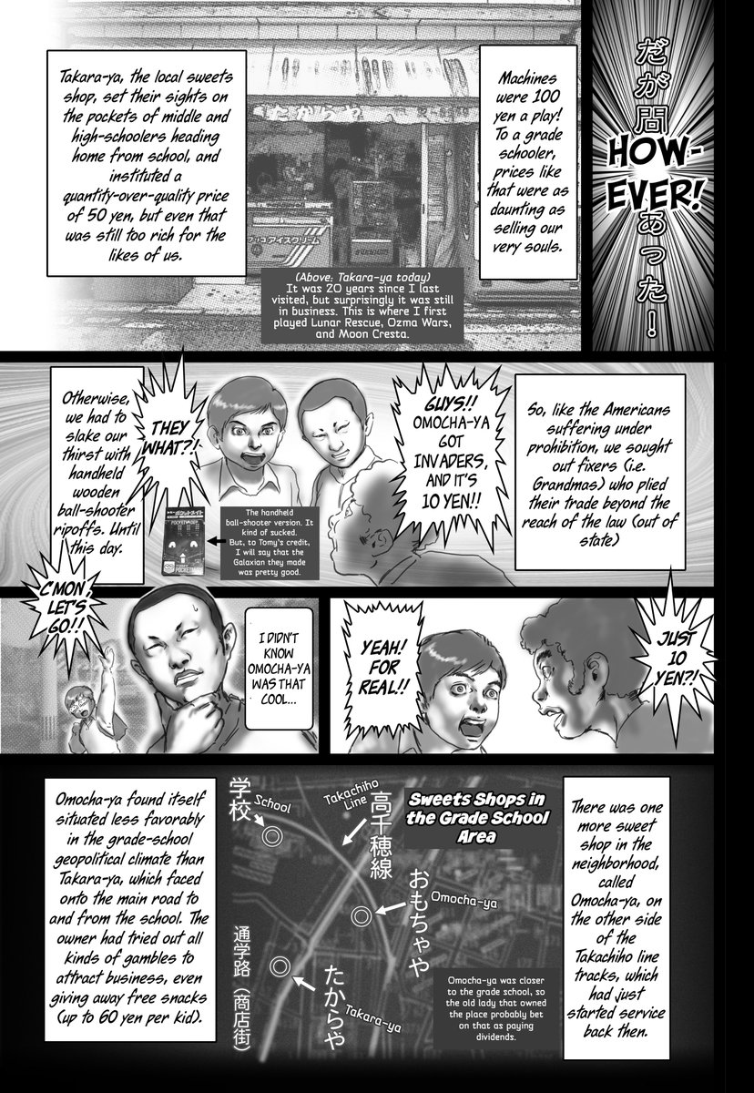 HUGASTUDIO's tweet photo. Now that I’ve become known as the "creator who makes games in collaboration with AI," I thought I’d take this opportunity to show you another side of who I am.

My career actually began as a manga artist back in 1991, during my university years before I joined SEGA.

If there’s one manga I want you all to read the most, it’s 8-bit Chronicle (2007–). It’s a chronological manga that chronicles the history of Japanese video games, starting with Space Invaders in 1978. Much like Segagaga and HIJURA, I believe this was a world-first attempt in its genre.

Thanks to the dedicated fans who have translated it into English, it is now available for you to read. I hope you give it a try—I think you’ll find a raw, vivid history of Japanese gaming that you've never encountered before.