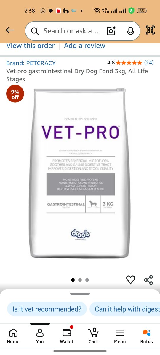 krishanudebnath's tweet photo. @amazonIN @amazon I ordered 3kg of pet food but received only 5 packets of 100g (500g total) instead of 3kg
I tried contacting bt ur app doesn’t provide any proper option to report this issue
Please arrange an immediate replacement for the missing quantity or issue a full refund https://t.co/xgJYnrL9Ra