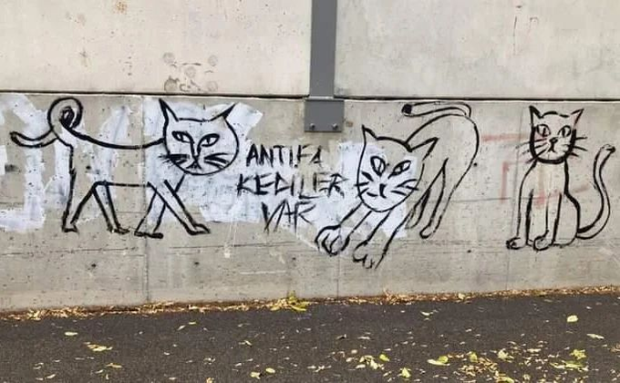 _Louniki's tweet photo. [Ankara, Turkey]

"Antifa cats exist" https://t.co/7mXlKGu0Fj