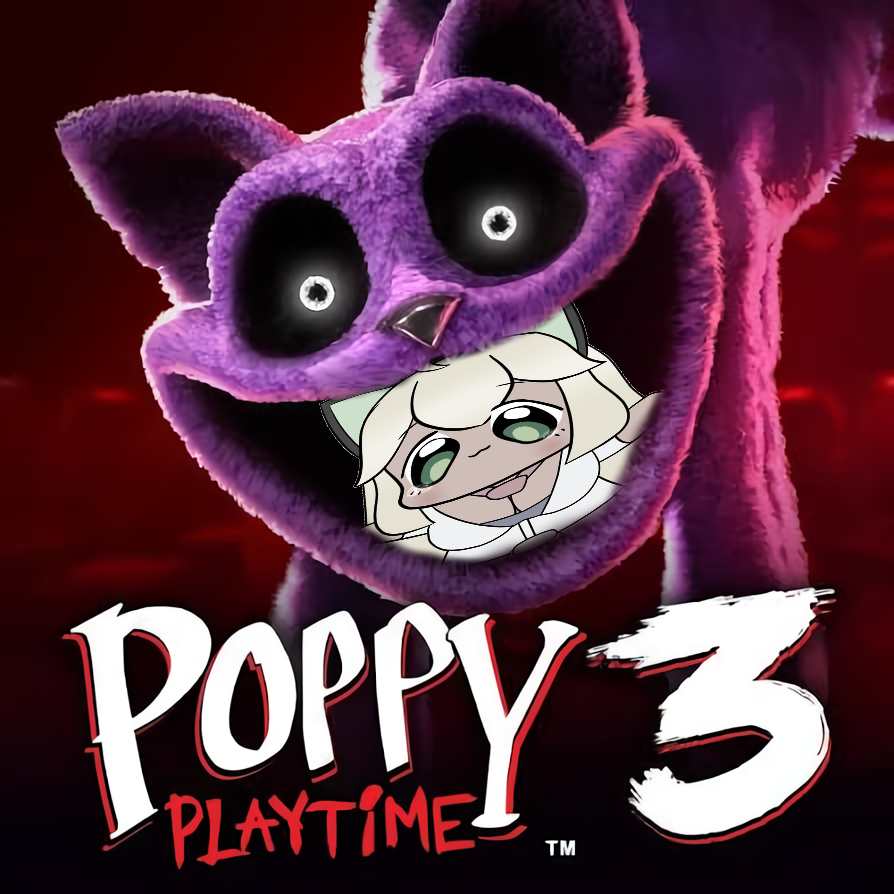 kuromomiz1's tweet photo. にょわん！(配信告知猫)

今夜は単発ホラゲー！
21時から #PoppyPlaytime3 をプレイします！
https://t.co/f4D7CO9QpX

１，２ときてついに３ですか…！
今作から日本語音声にもなったらしい！
ﾄﾞｿﾞﾖﾛｼｸ!
#個人Vtuber https://t.co/Oxngiqx3Ra