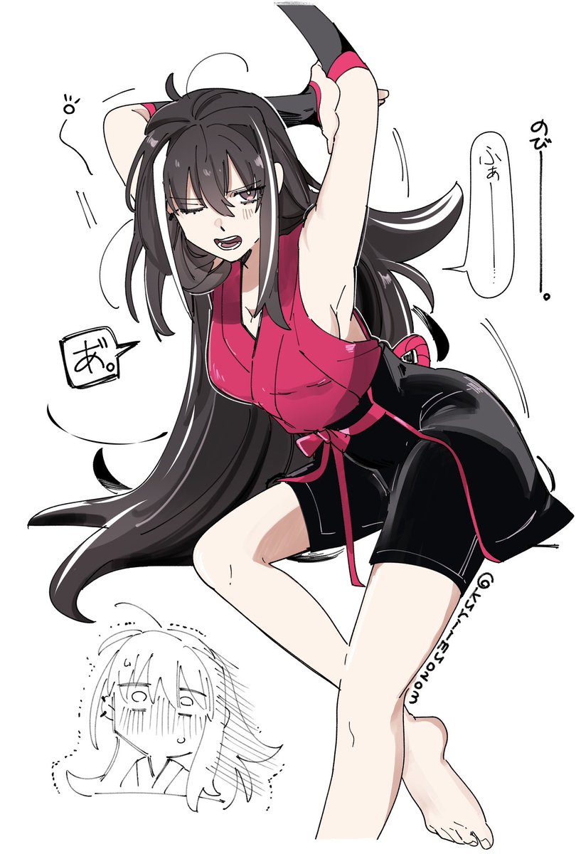 kuriimu0203's tweet photo. 伸びしてる彦斎さん https://t.co/iOUMZi9xlh