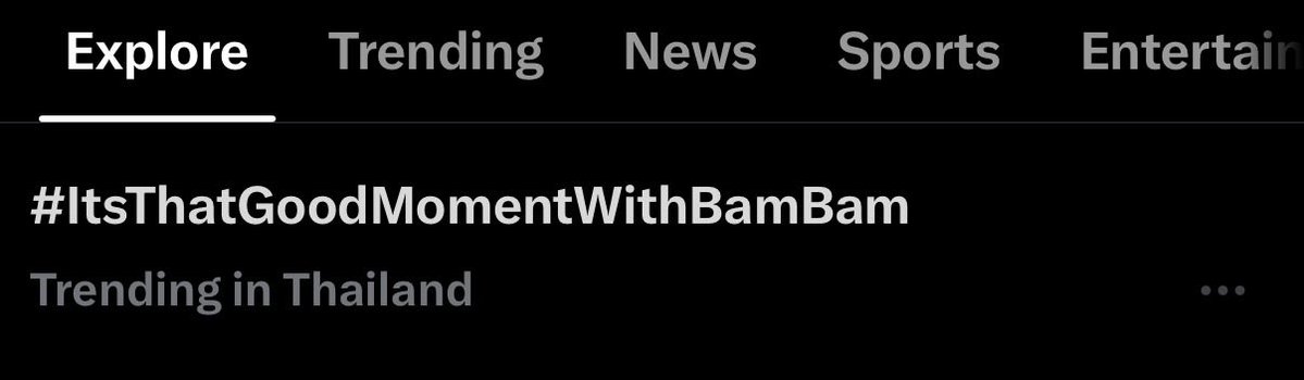 BamBamBooster's tweet photo. แท็กเข้าเทรนด์ความสนใจแล้วนะคะ ไปกันต่อเลยพาน้องเข้าเทรนด์ไทยให้ได้สู้เขา!!

#ItsThatGoodMomentWithBamBam https://t.co/865qPAGPOR
