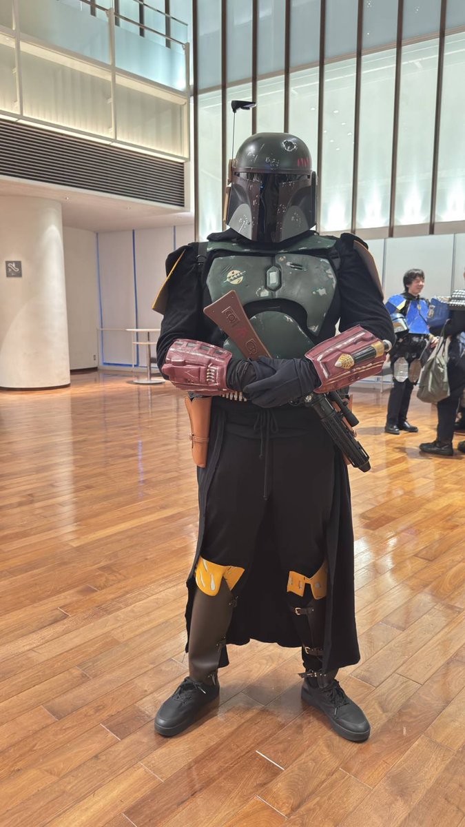 tabisoraumi's tweet photo. ボバ・フェット!
カッコよくてしびれる🥰
ヨーダとイウォークもいた😆
銀河の彼方から地球(のミューザ川崎)にようこそ💕
#GALACTICSYMPHONY
#9人目のジェダイ https://t.co/KwrcXN7gcx