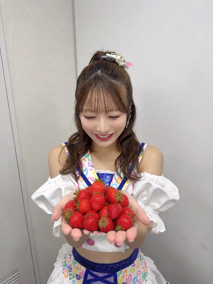 Michapiiii_'s tweet photo. @ JAM EXPO 2026 supported by UP-T
ありがとうございました🍓⸌̟͂̋⸍̑⸜̑⸝͂ ໋

今日も超！！楽しかった！！

これからもアツい時間一緒に過ごそうね🥰
#NMB48 #アットジャム #アップティー https://t.co/1BBNZ4YpXW