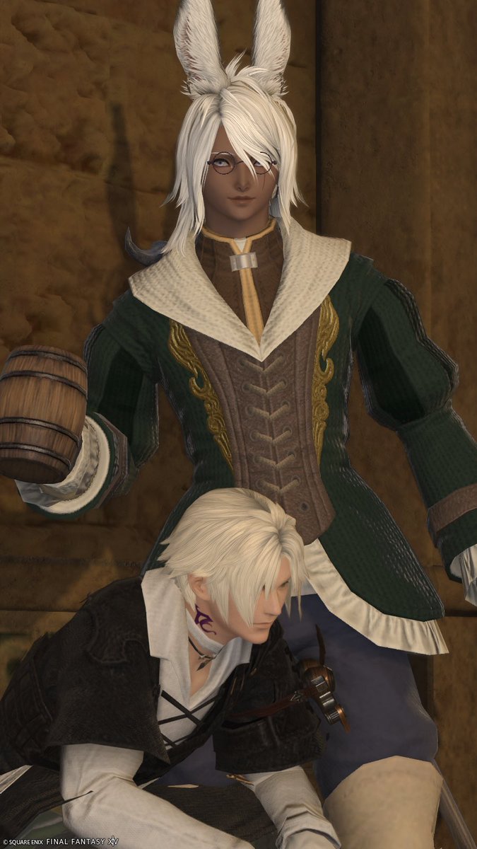 6_ff14's tweet photo. 今の最強装備がルネッサーンス過ぎて🥂 https://t.co/FSDJseqvcv