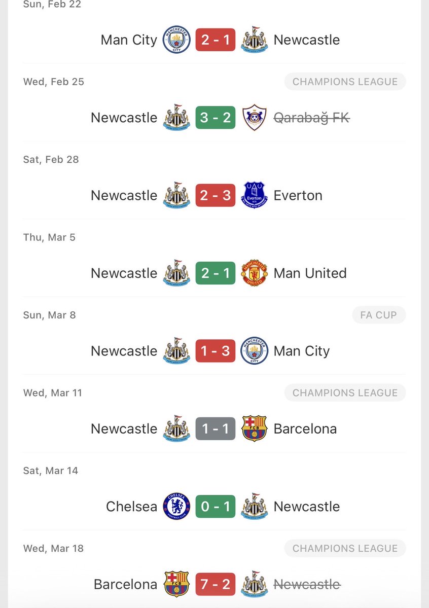 gobilelele's tweet photo. @noarch25 @MinliBTS Unlike la liga where most teams are washed, this was Newcastle’s run in when u guys played them… look at the wifi passwords athletic had to play lol🤣🤣🤣 https://t.co/sbmZBlMysz